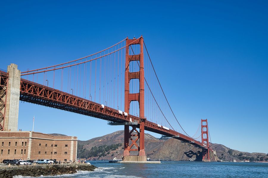サンフランシスコを代表する観光名所 アメリカ ゴールデンゲートブリッジ！
