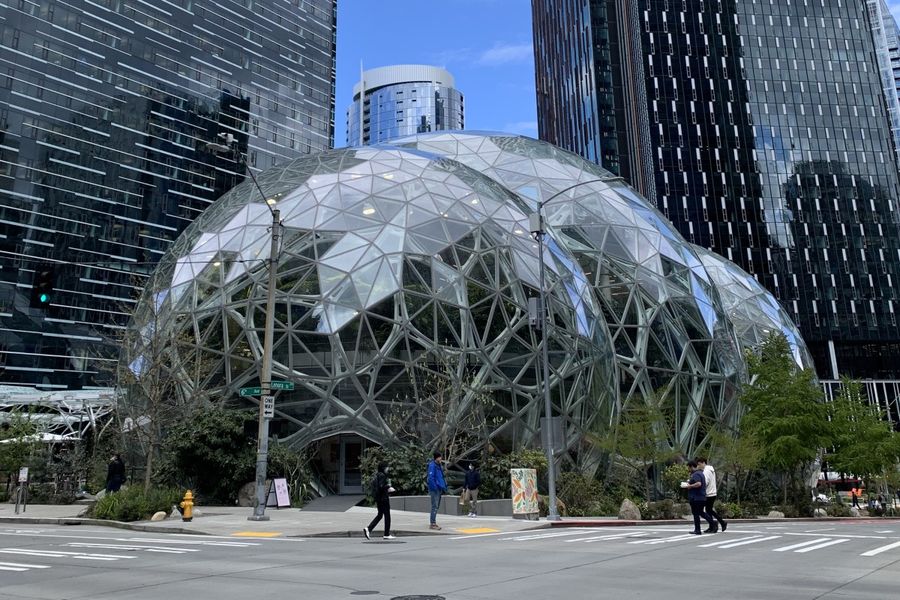 シアトルおすすめ観光スポット:アマゾン ザ スフィアズ