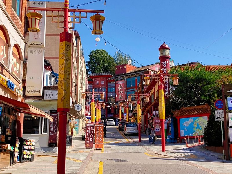 仁川の街中でWiFiスポットを利用する!